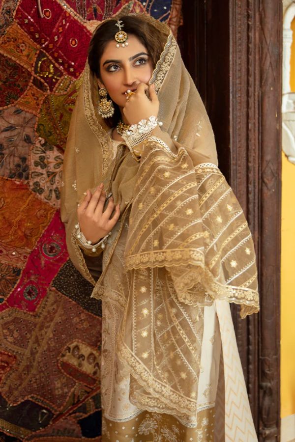 Bin Ilyas Luxury Lawn'22 D2-A