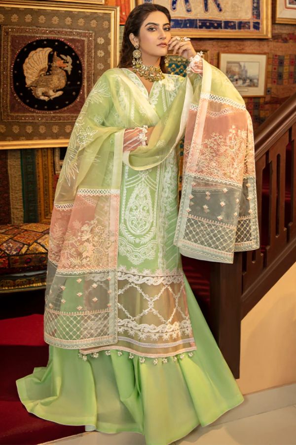 Bin Ilyas Luxury Lawn'22 D4-A