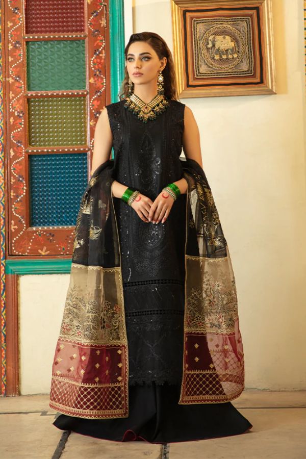 Bin Ilyas Luxury Lawn'22 D4-B