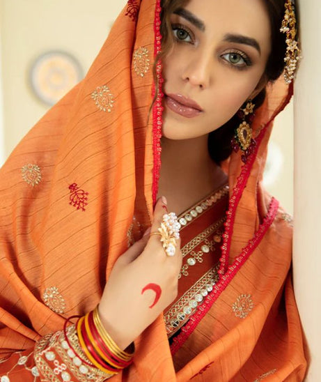 Bin Ilyas Luxury Lawn'22 D5-A