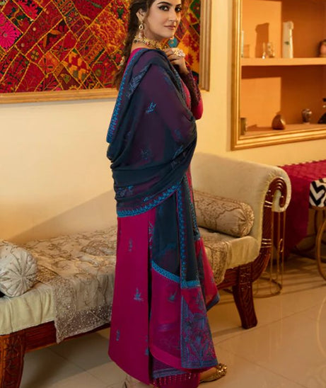 Bin Ilyas Luxury Lawn'22 D6-A