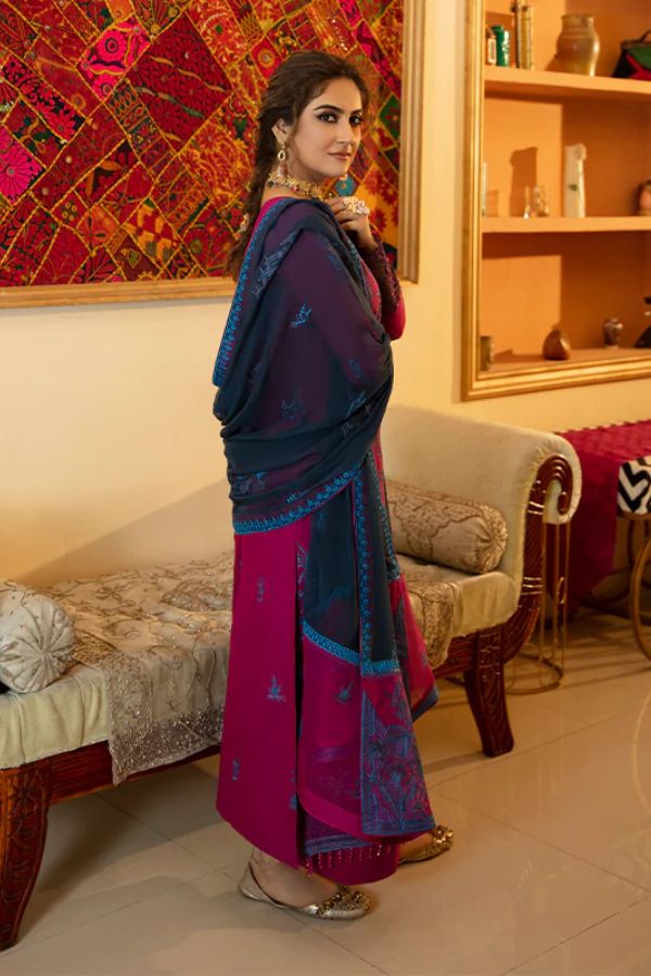 Bin Ilyas Luxury Lawn'22 D6-A