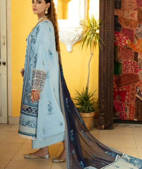 Bin Ilyas Luxury Lawn'22 D6-B