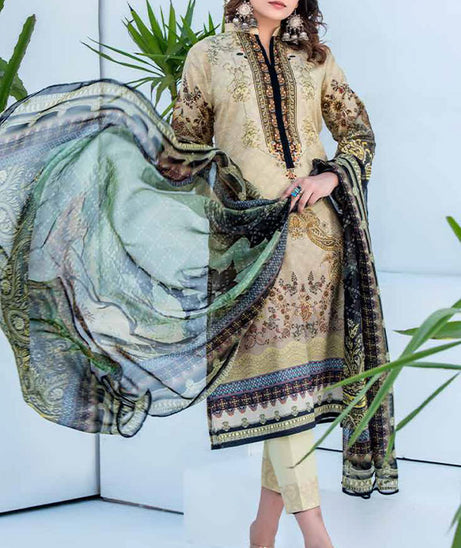 Bin Rafiq Jacquard Lawn`21 D#07 (Pista)