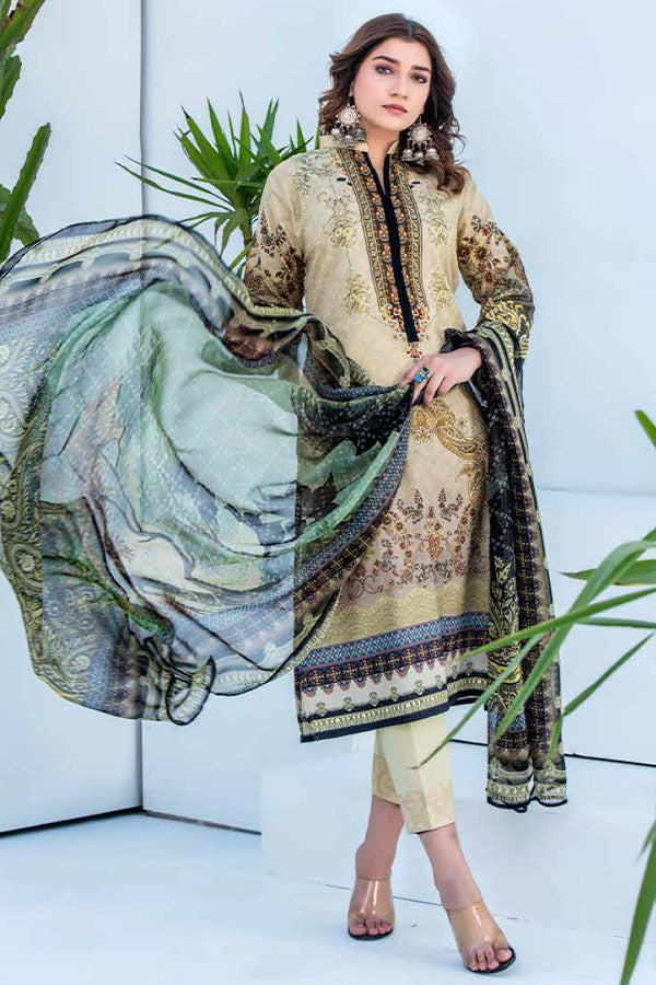 Bin Rafiq Jacquard Lawn`21 D#07 (Pista)