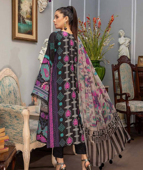 RA Masoori Emb Linen'21 VOL-1 BR#8