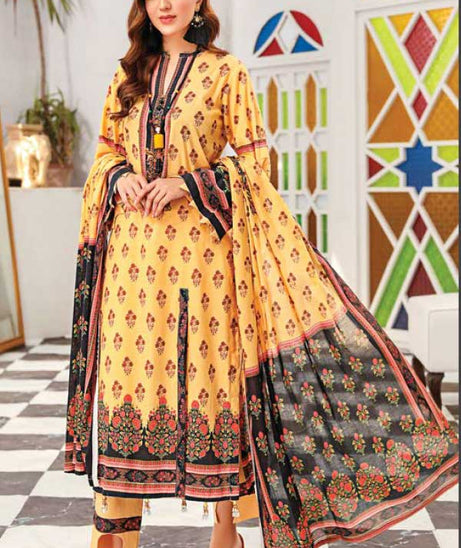 Bin Saad Print Lawn'22 Vol-1 D#10