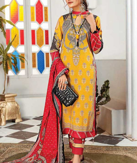 Bin Saad Print Lawn'22 Vol-1 D#2