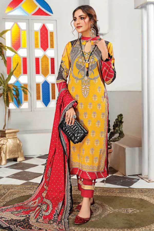 Bin Saad Print Lawn'22 Vol-1 D#2