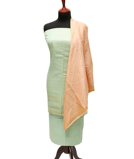 Bin Saeed Cotton Jacquard'22 D#1 (Apple Green)