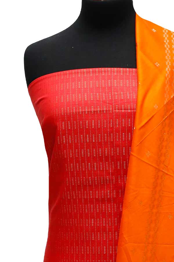 Bin Saeed Cotton Jacquard'22 D#1 (Red)