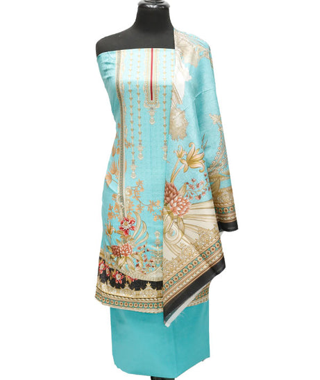 Bin Saeed D/Print Lawn`22 D#52 Ferozi