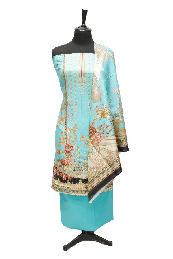 Bin Saeed D/Print Lawn`22 D#52 Ferozi