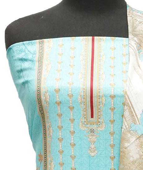 Bin Saeed D/Print Lawn`22 D#52 Ferozi