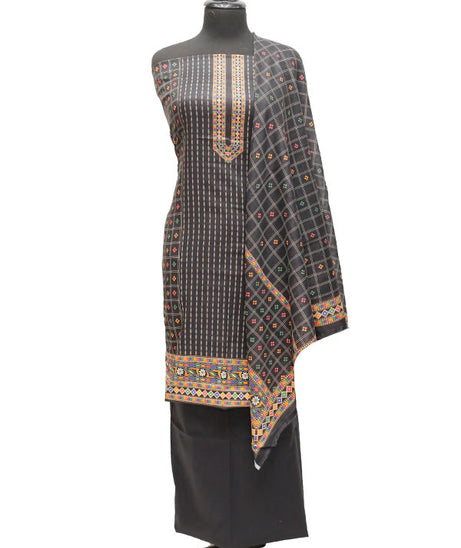 Bin Saeed D/Print Lawn`22 D#54 Black – Tradition Stores