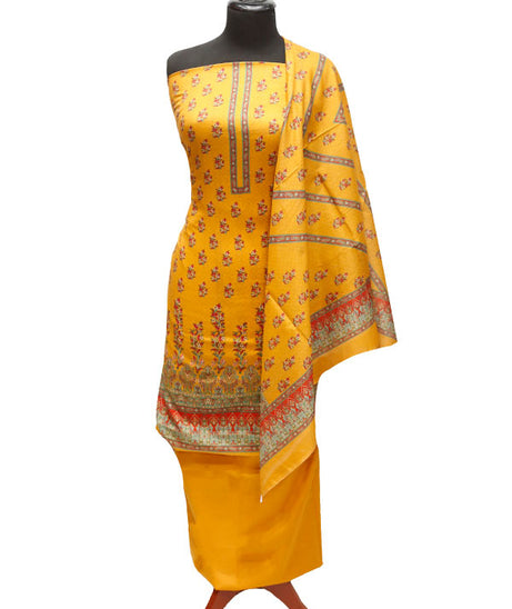 Bin Saeed D/Print Lawn`22 D#69 Mustard