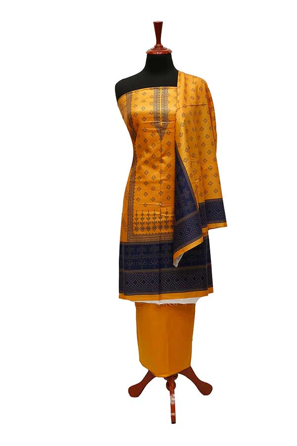 Bin Saeed Designer Linen`22 D#4764 Mustard