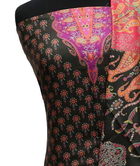 Bin Saeed Designer Linen`22 D#4771 Black