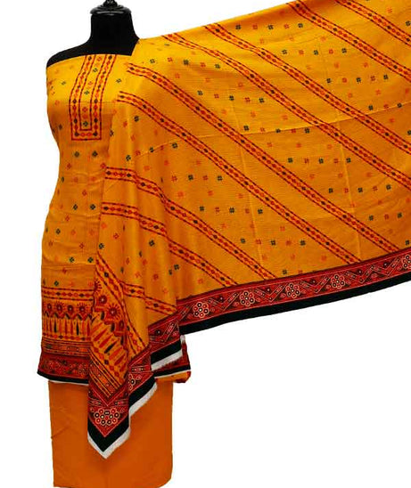 Bin Saeed Digital Linen`21 D#922 (Yellow)