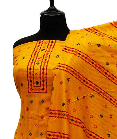 Bin Saeed Digital Linen`21 D#922 (Yellow)