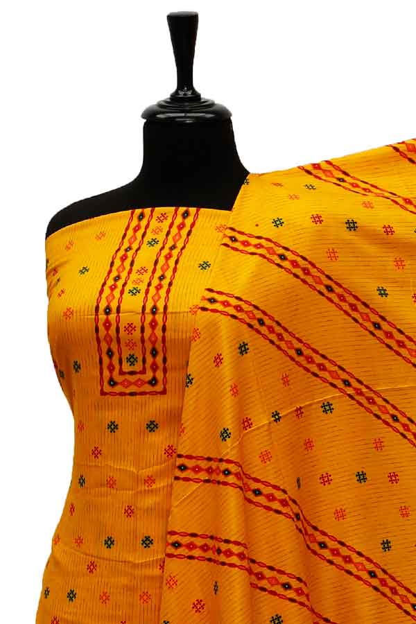 Bin Saeed Digital Linen`21 D#922 (Yellow)