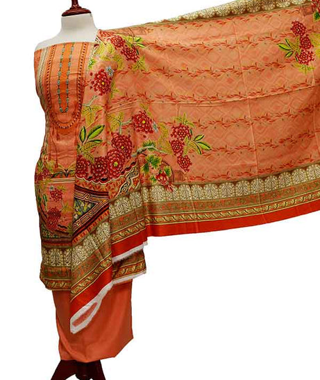 Bin Saeed Digital Linen`21 D#923 (D Peach)