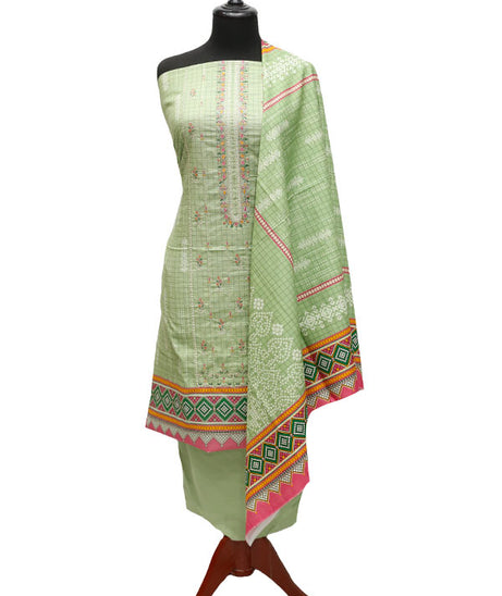Bin Saeed Emb Khaddar`21 D#1742 (Pista Green)