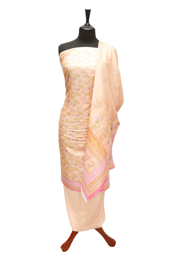 Bin Saeed M/Collection Lawn`22 D#401 Peach