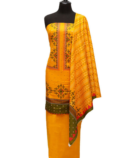 Bin Saeed Print Khaddar`21 D#1686 (Orange)