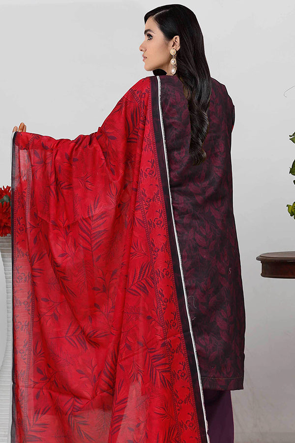 Bin Shahid Fancy Airjet Lawn`25 V#09 Black