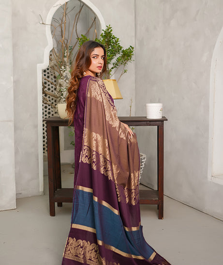 Bin Shahid Rang-E-Ronak Lawn`25 D#01