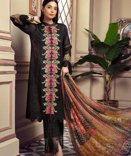 Blossom Emb Swis Lawn`21 Vol-1 D#02