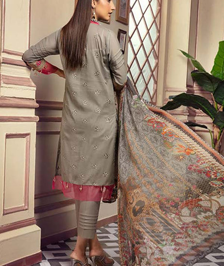 Blossom Emb Swis Lawn`21 Vol-1 D#05
