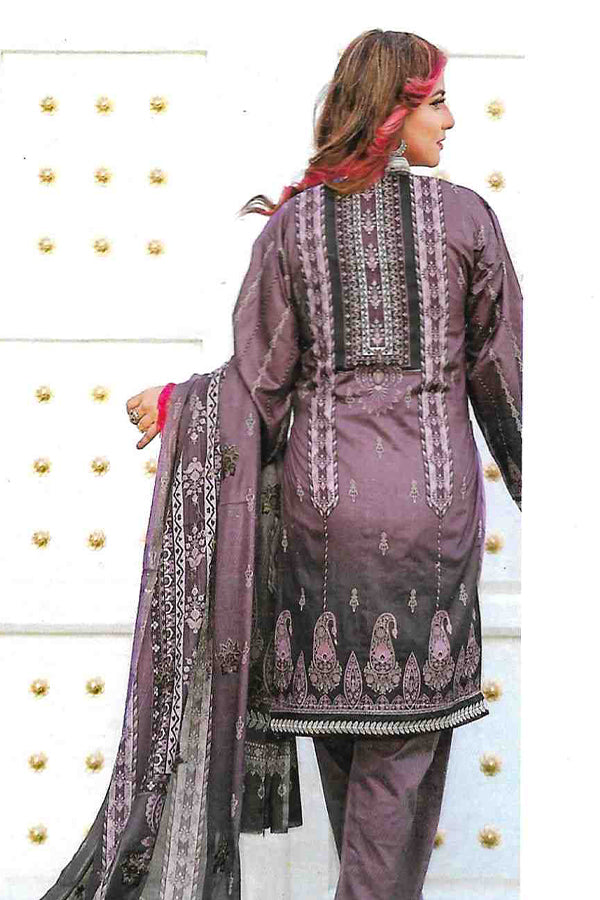 BR Qalamkar Emb Lawn'23 D#6