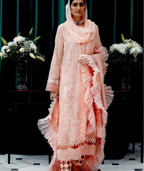 Elan Unstitched Shalimar Collection`21 AAILA D#02