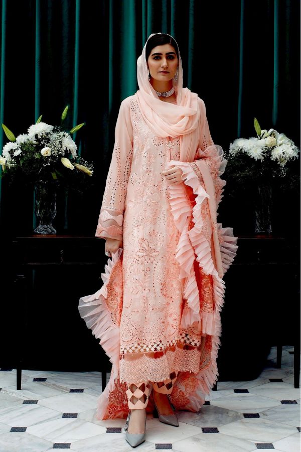 Elan Unstitched Shalimar Collection`21 AAILA D#02
