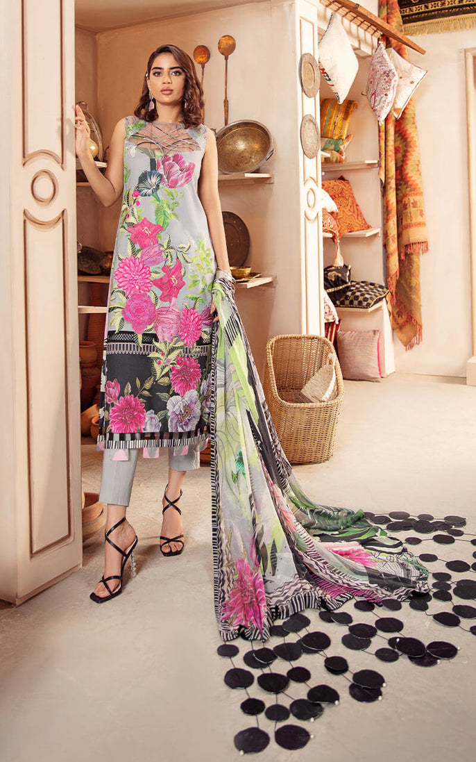 Asifa &amp; Nabeel Bella Cambric`21 CB#6-B