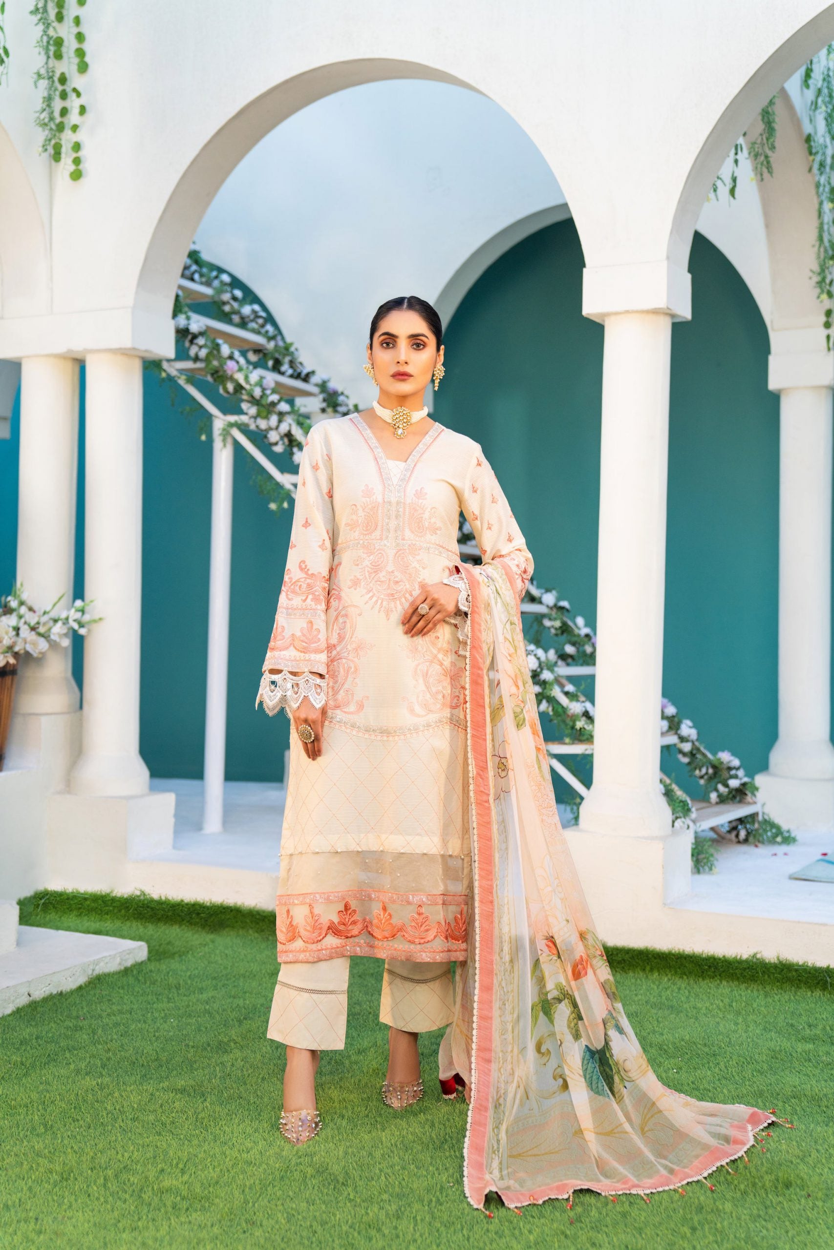 Safa Noor Chambeli Lawn`23 SN#08