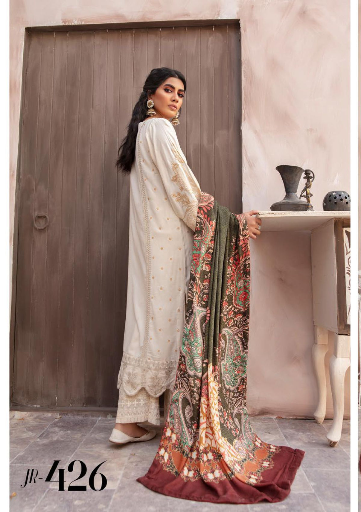Johra Cashmere L/Peach`22 JR#427