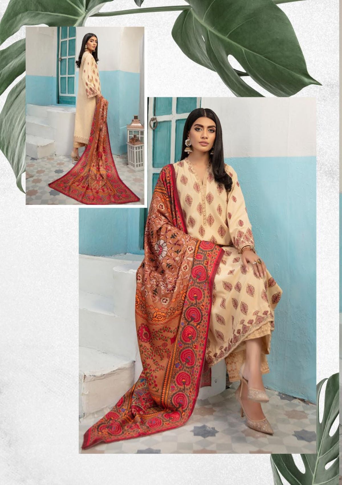 Johra Cashmere L/Peach`22 JR#433