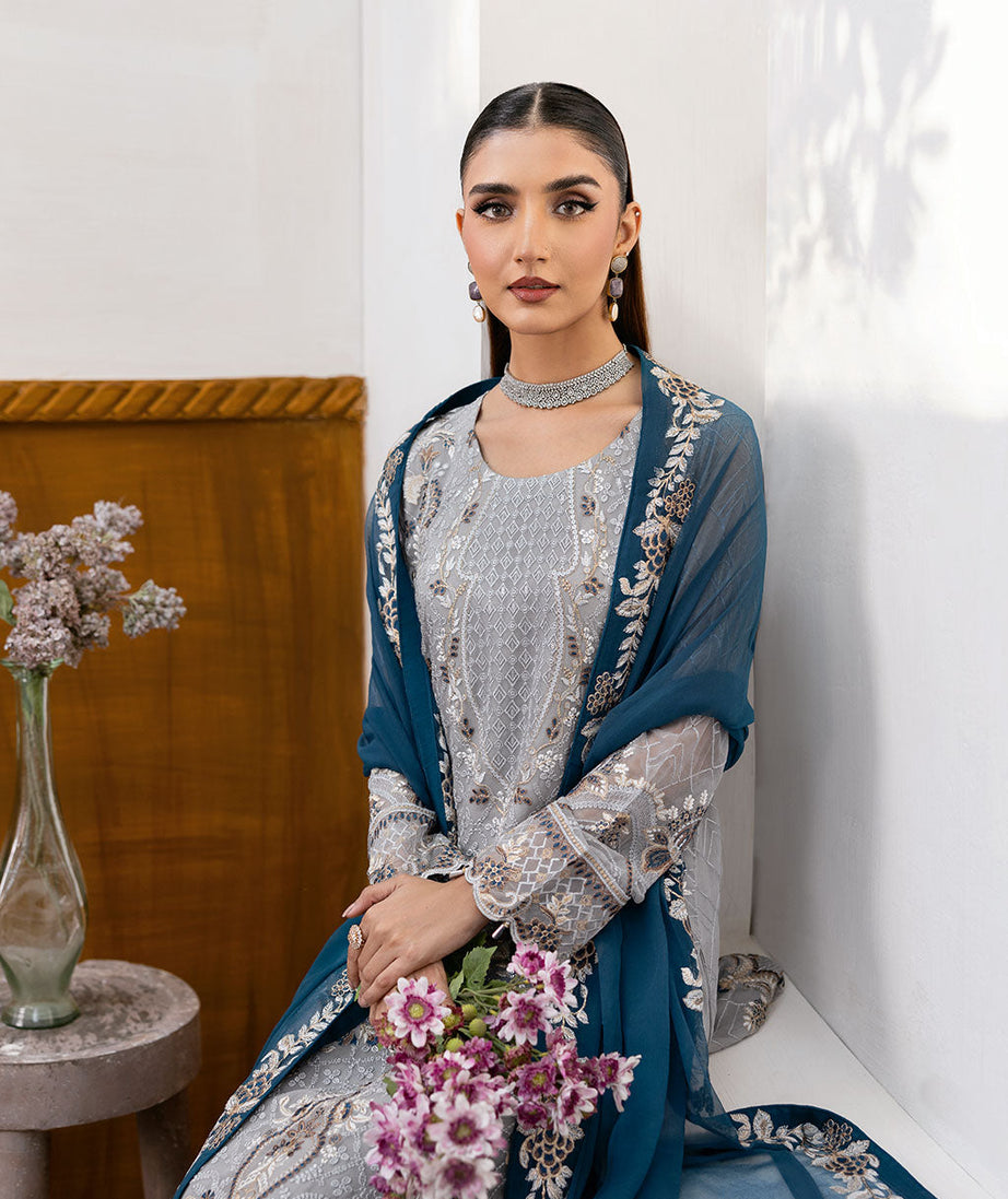 Ramsha Chevron Chiffon`25 Vol-10 D#1001