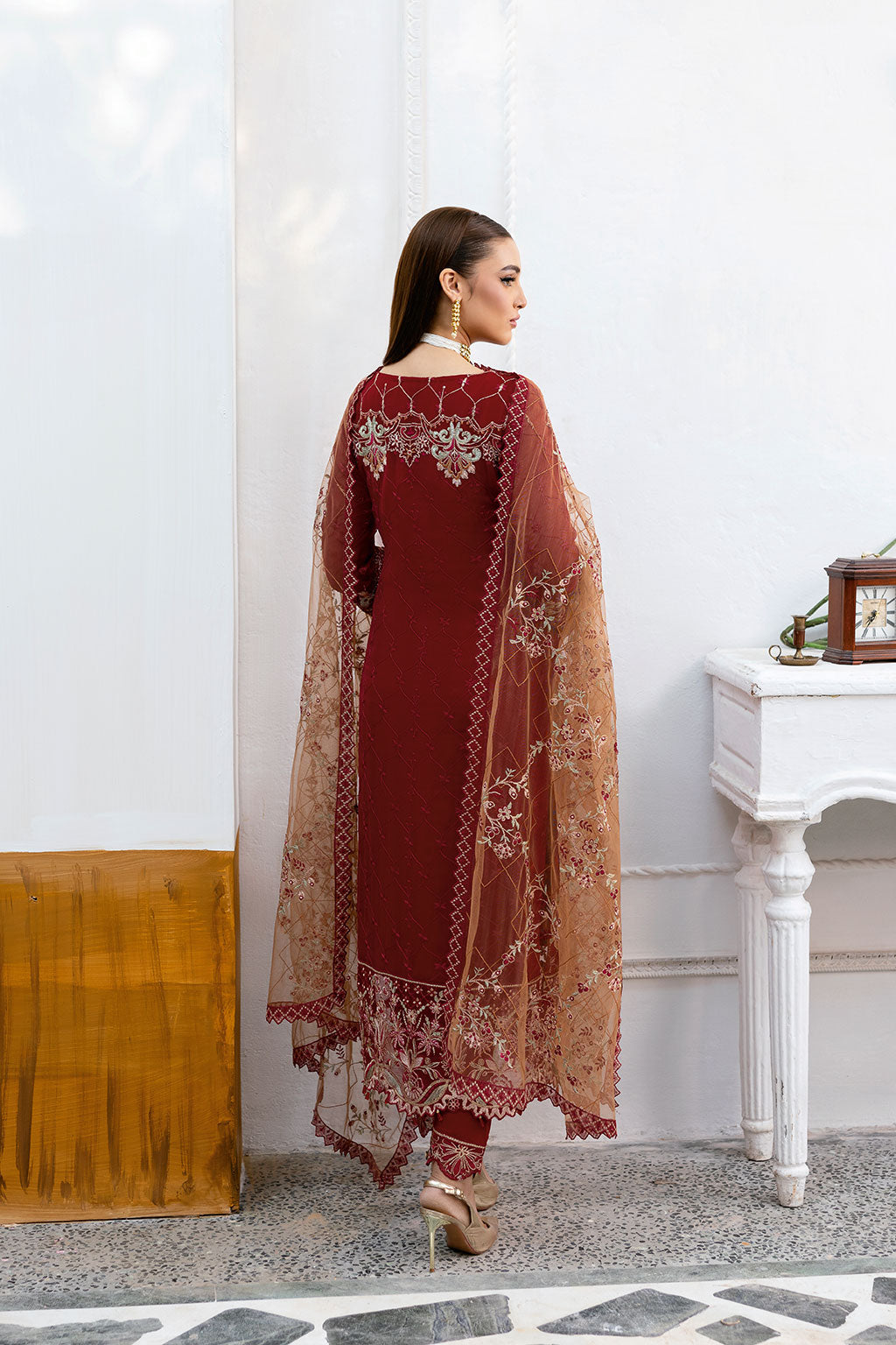 Ramsha Chevron Chiffon`25 Vol-10 D#1010