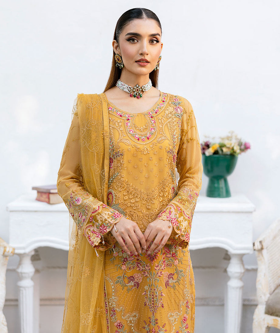 Ramsha Chevron Chiffon`25 Vol-10 D#1004