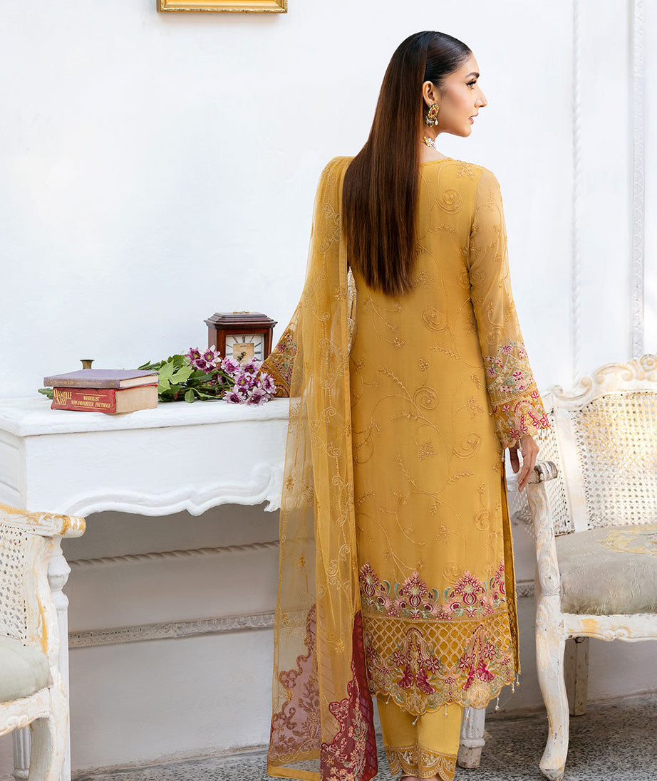 Ramsha Chevron Chiffon`25 Vol-10 D#1004