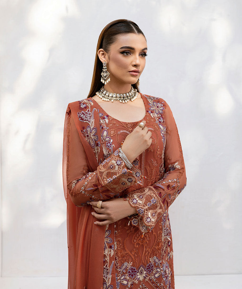 Ramsha Chevron Chiffon`25 Vol-10 D#1007