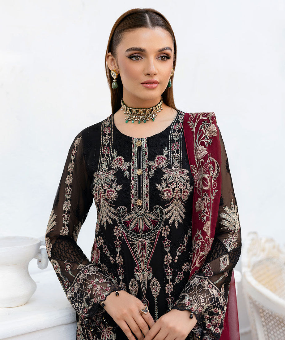 Ramsha Chevron Chiffon`25 Vol-10 D#1008