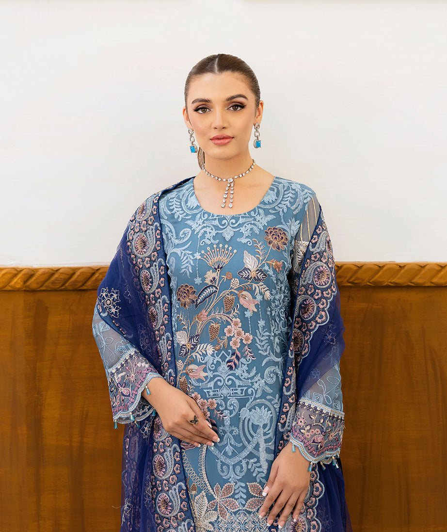 Ramsha Chevron Chiffon`25 Vol-10 D#1006