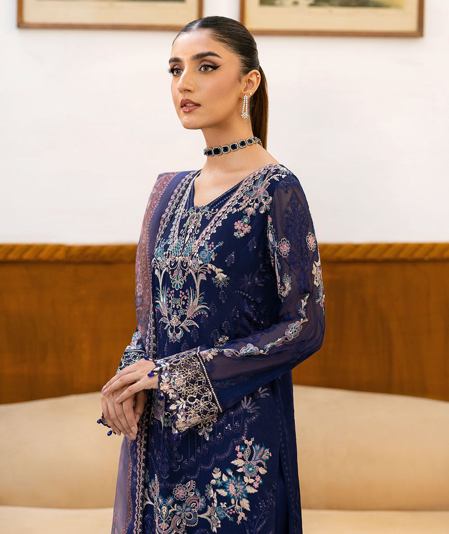 Ramsha Chevron Chiffon`25 Vol-10 D#1012