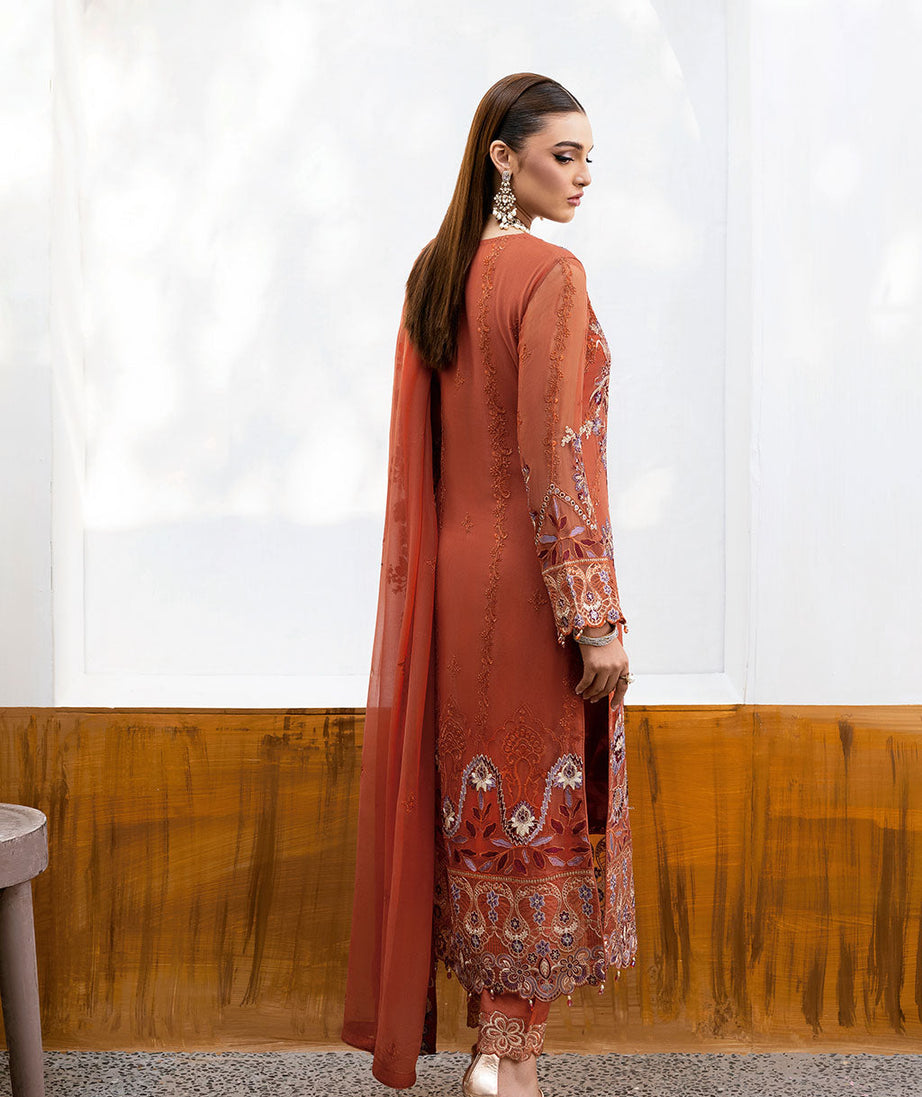 Ramsha Chevron Chiffon`25 Vol-10 D#1007