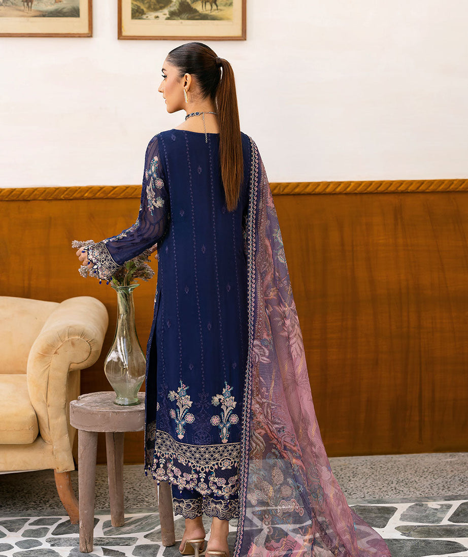 Ramsha Chevron Chiffon`25 Vol-10 D#1012